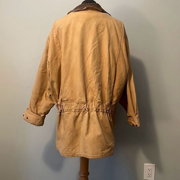 Woolrich Men's Tan Wool Blend Aztec Navajo Blanket Lined Jacket Size XL - Picture 6 of 15